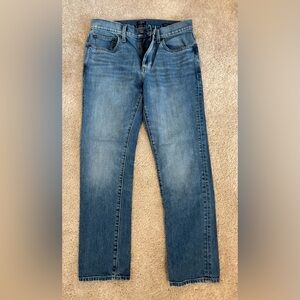 J. Crew Men's Straight Blue Jeans